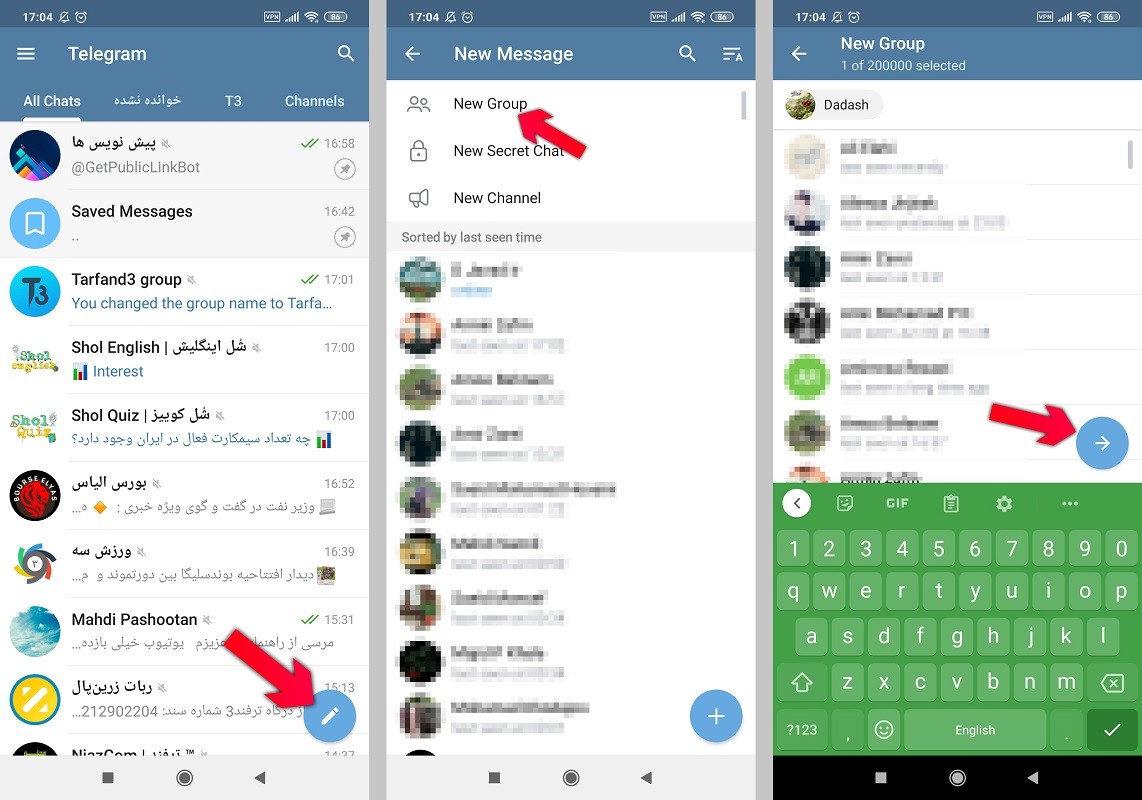 آموزش کامل تنظیمات گروه در تلگرام